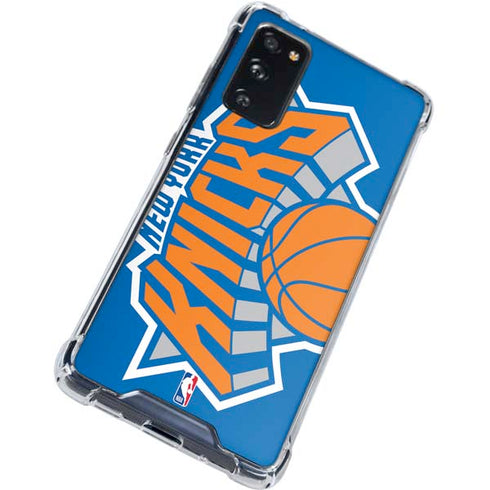 NBA New York Knicks Large Logo Galaxy S20 FE Clear Case